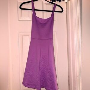Zella purple exercise workout dress